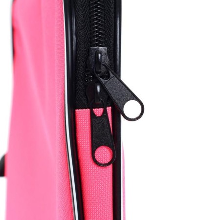 Folder for drawings and drawings A3, 470 x 350 x 20 mm, handles, textile, calligrata standard, pink density 600d-5