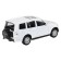 Metal machine Mitsubishi Pajero 4wd Turbo 1:43, inertia, doors open, white color