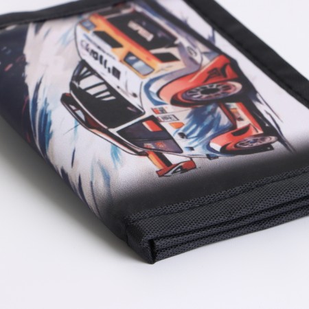 Children's wallet on Velcro "chosen", black color-2