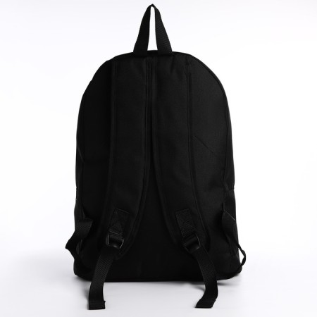 School Youth Backpack "Tidai", 33x13x37, lightning department, n/pocket, black-5