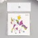 Tattoo on the body color "Unicorn with crown" 6x6 cm