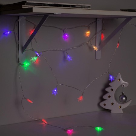 Garland "thread" 3 m with nozzles "Small Smalls", IP20, Transparent Thread, 20 LED, glow of multi, AAH3-4