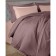 Satin Luxe Crystiller, size 145x210 cm, Marsala color