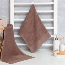 Tmachry towel Lovelife Melody 33x70 ± 3 cm, brown color