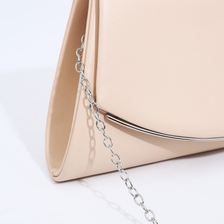 Bag-clate on magnet, beige color-3