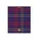 A notebook of 96 sheets in the Erichkrause "Scottish Cage", cover coated cardboard, offset unit, whiteness 100%, 5 types of mix