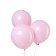 Latex ball 12 ", pastel, set 50 pcs., Light pink color