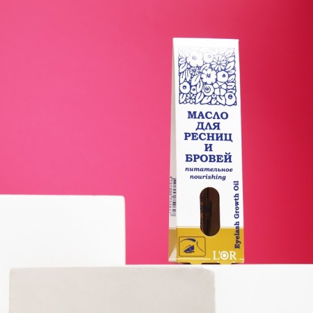 Oil for eyelashes and eyebrows L’Or nutritious, 12 ml