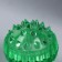 Su-jok massage, d = 3.5 cm, with 2 rings, green color