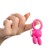 The erection ring "Bunny", with vibration, pink