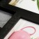 Photo frame plastic in 4 photos 10x15 cm "smooth lines" black 30x30 cm