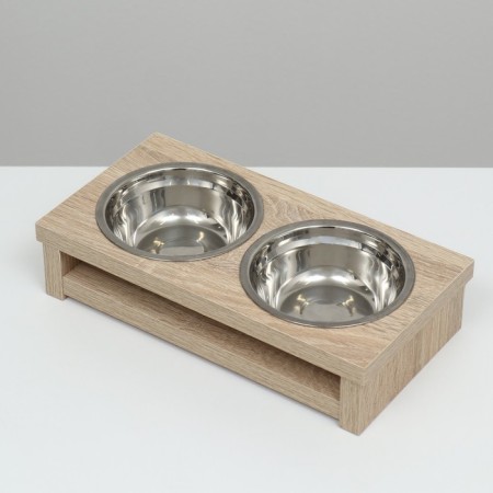 Animal feeder is double, 2 x 250 ml, 29.2 x 15 x 6.7 cm-2