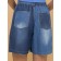 Female shorts, size m, dark blue color