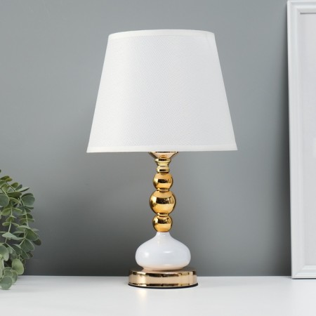 Table lamp "essence" 1x40W E27 gold 22x22x36cm