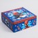 Gift box "New Year" 24.5x24.5x9.5 cm, Spider-Man