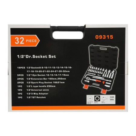 Car instrument Car Kingqueen 09315, 72 tooth, 1/2 ", 32 subjects-4