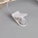 Figure LED "frozen crystals" 55x30x3 cm, 20 LED, CR2032X2 batteries (included), glow warm white