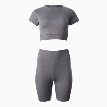 Women's costume minku (top, bicycles), graphite color, river 46-4