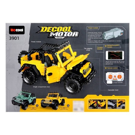 Designer SUV Decool Decool Motor, Radio Management, 714 parts, 6+-3