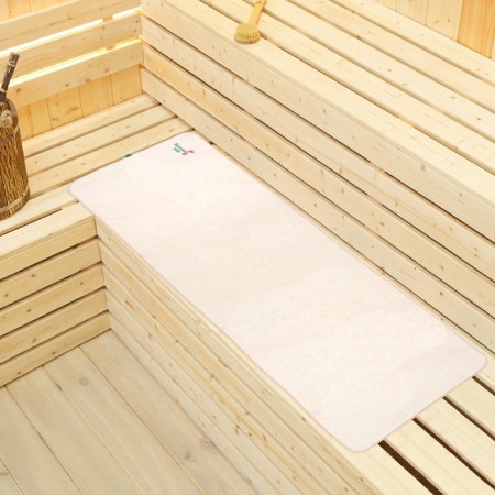 Stear for the bath "Bath Paradise", felt, white, 180x60cm-4