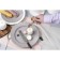 Set of plates Tkano Edge, 26 cm, 2 pcs, dark gray color