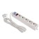 Power Cube network filter, 5 outlets, 5 m, 10 a, 2200 watts, white