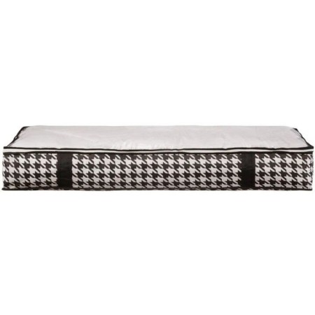 Cofr for storage "Petit", 107x46x15 cm, black and white-1