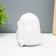 The nightlight "Mishka manki waves its paw" LED 6000K USB AKB white 11x9x11cm Risalux