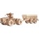 Wooden 3D designer "Trailer for the Kirovets K-7M tractor"