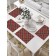 Set of napkins for setting the table "red classic cage", rectangular, size 32x46 cm, 4 pcs