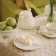 A set of porcelain plates SL Home "House", D = 21 cm, white color