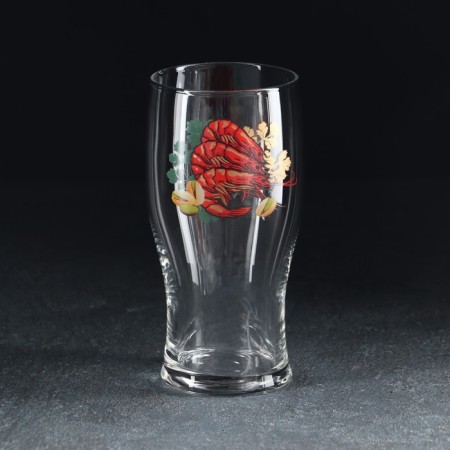 Glass glass for beer "Tulip", 570 ml, MIX drawing-2