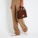 Bag-mixer on the valve, brown color