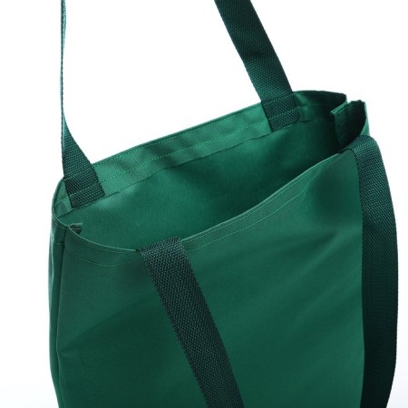 Bag Schoper NAZAMOK, 35x0.5x40 cm, Department without lightning, without lining, green-4