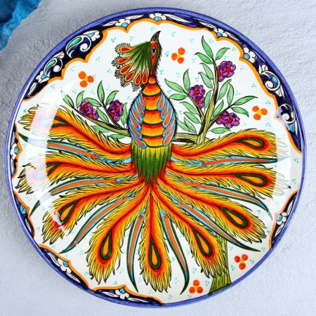 Largan Rishtan ceramics "Firebird" 28 cm, mix-7
