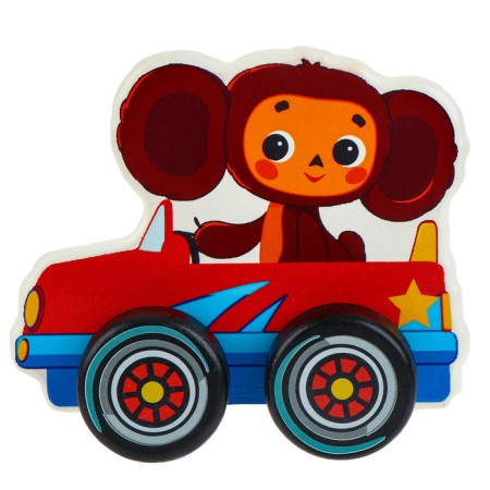 Wooden toy, catalka "Union cartoon" 12 cm