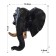 Nast-light decor "Elephant" 11 x 10.5 cm, black