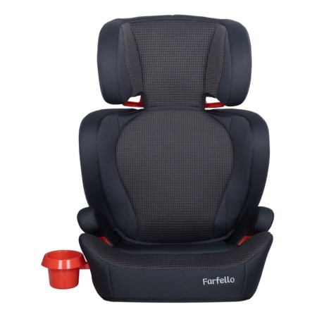 Car seat children's farfello, ISOFIX mount, gray color-1