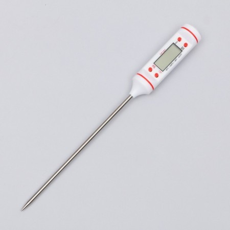 Culinary thermometer "Live with taste", white-4