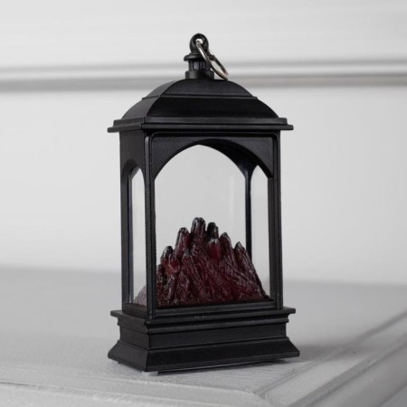 LED figure "fireplace" 7 × 13 × 4 cm, plastic, batteries AG13x3, glow red-1