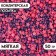 Confectionery sprinkling with the soft center "Assorted": pink, purple, 50 g