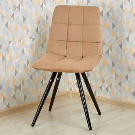 Dining stool Polini Home Berlin SM, beige-black color-5