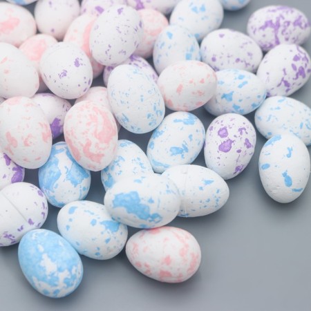 Easter decor "Egg - watercolor" set 50 pcs 2.5x1.5x1.5 cm