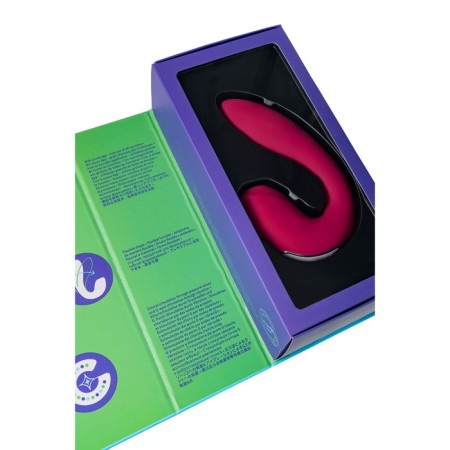 Satiffyer Sunray vibrator, with a vacuum-wave stimulator, 15 cm, silicone, pink color-4