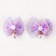 Hair clip with a bow "The most tender", 7 x 5 cm
