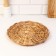 Braged tray, 27 x 2 cm, vine