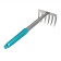 Robble straight, 6 teeth, length 31 cm, rubberized handle