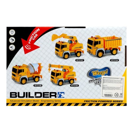Inertial “crane” truck, 1:20, light and sound-6