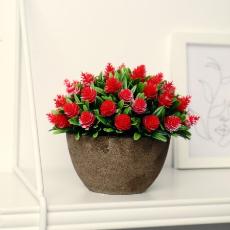 Bonsai in the pot "multilayer buds" 13x11 cm, mix