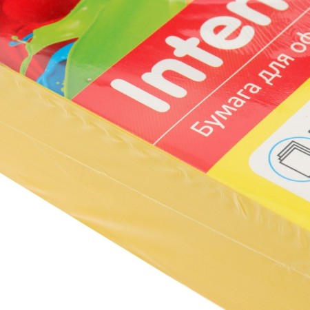 Color paper A4 500L Calligrata intensively yellow 80g/m2-2